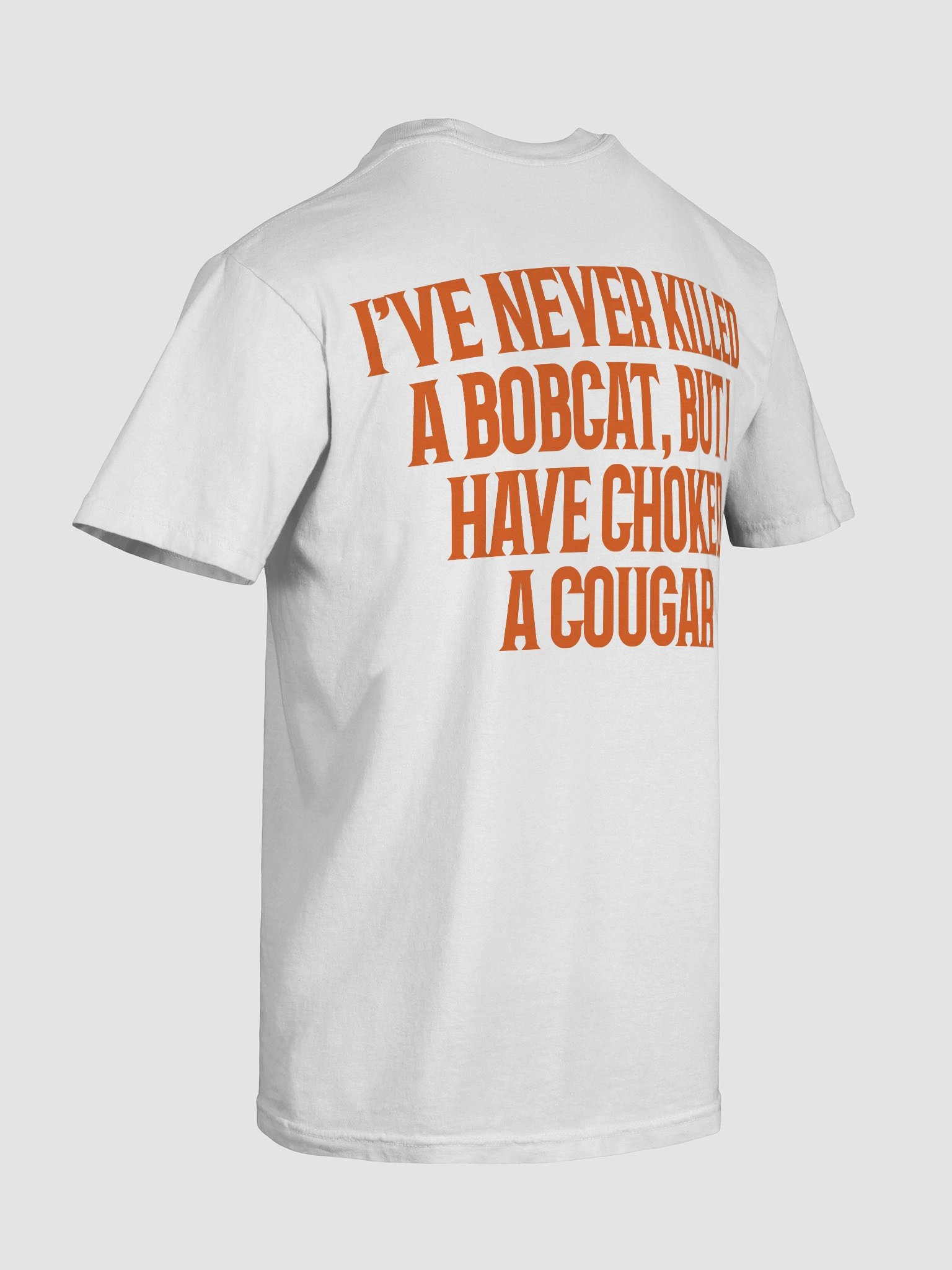 CHOKED A COUGAR Show Shirt product image (6)