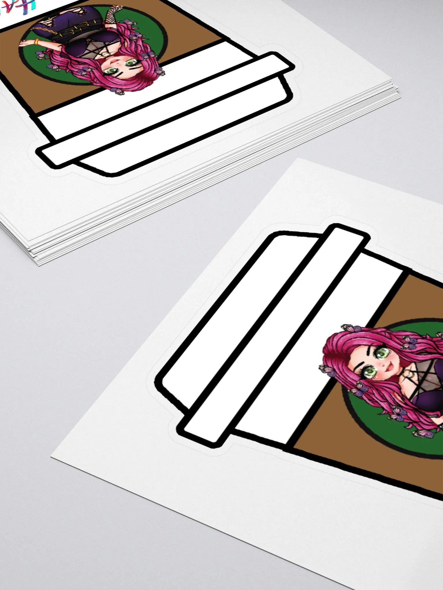 Neon Halo Coffee Sticker product image (12)