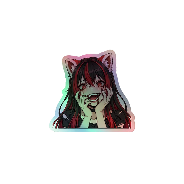 "Corrupted" Holographic Sticker product image (1)