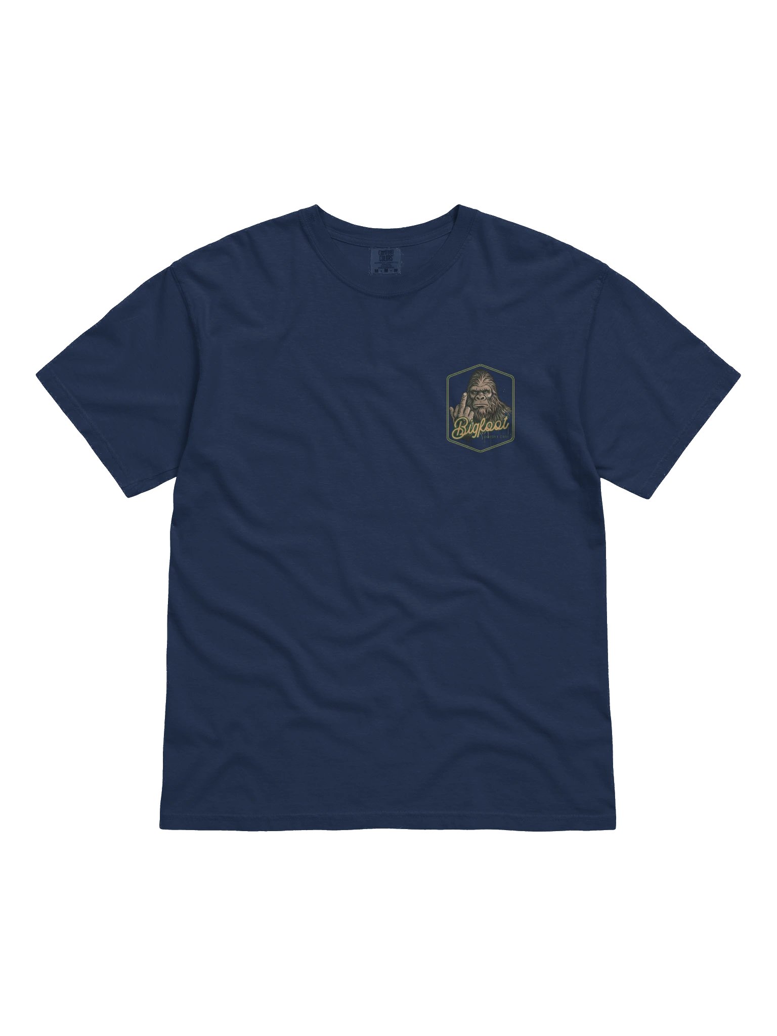 Bigfoot Doesn’t Care Heritage Tee product image (6)
