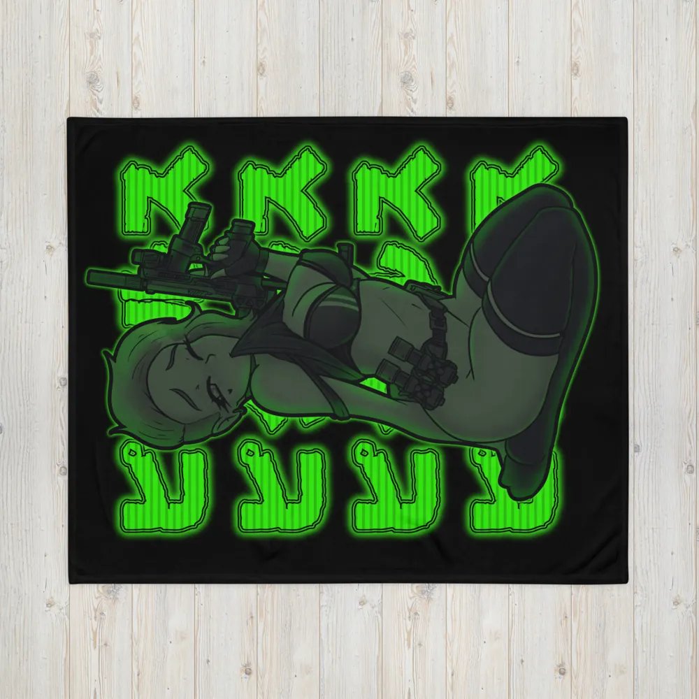 Pickle Chan Raider blanket! product image (16)