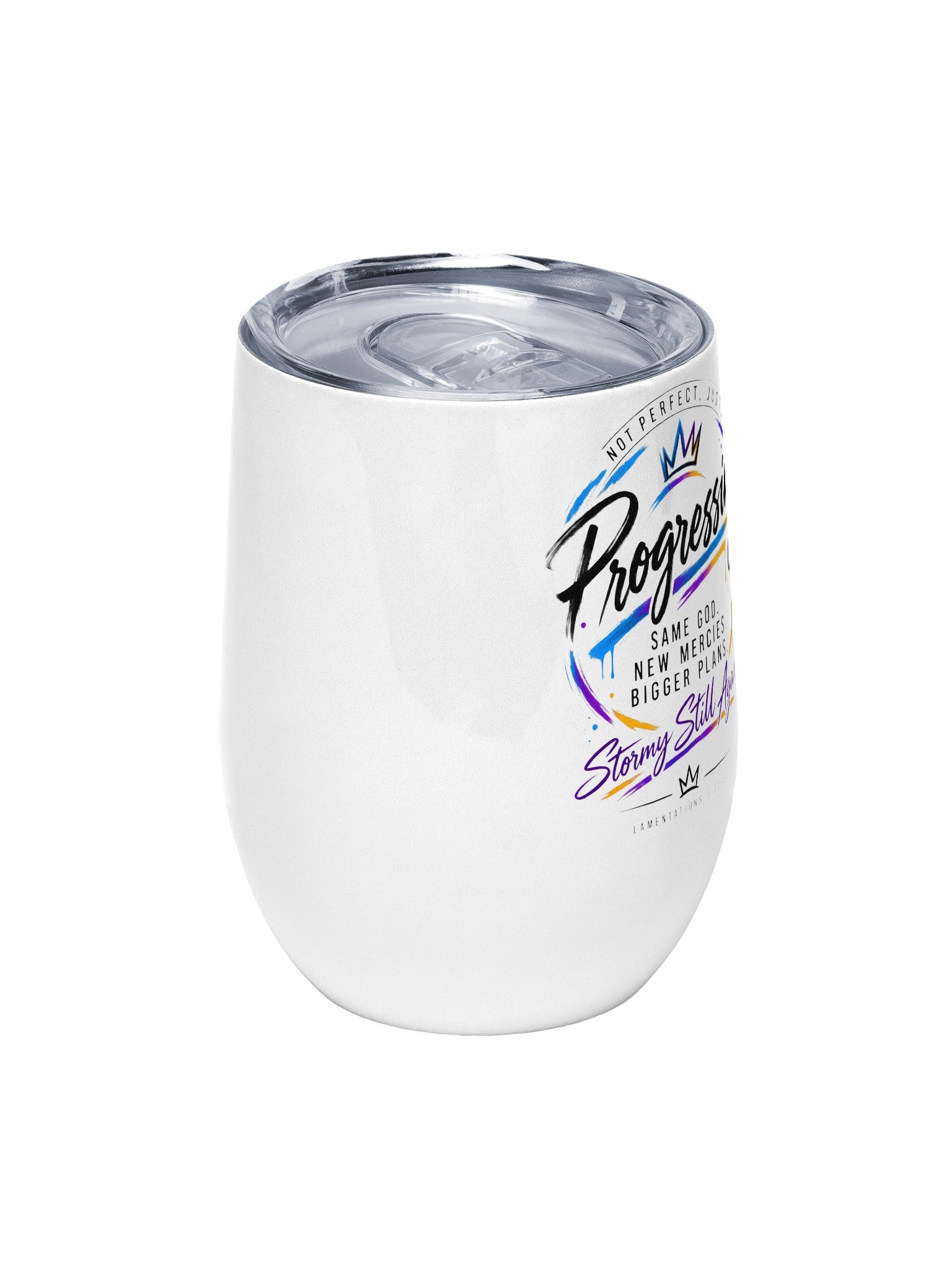 Colorful Crown Story Wine Tumbler product image (5)
