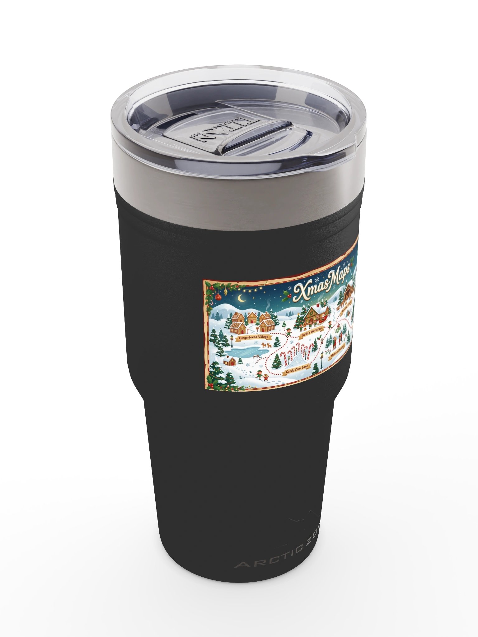 XmasMaps Holiday Village Tumbler product image (12)
