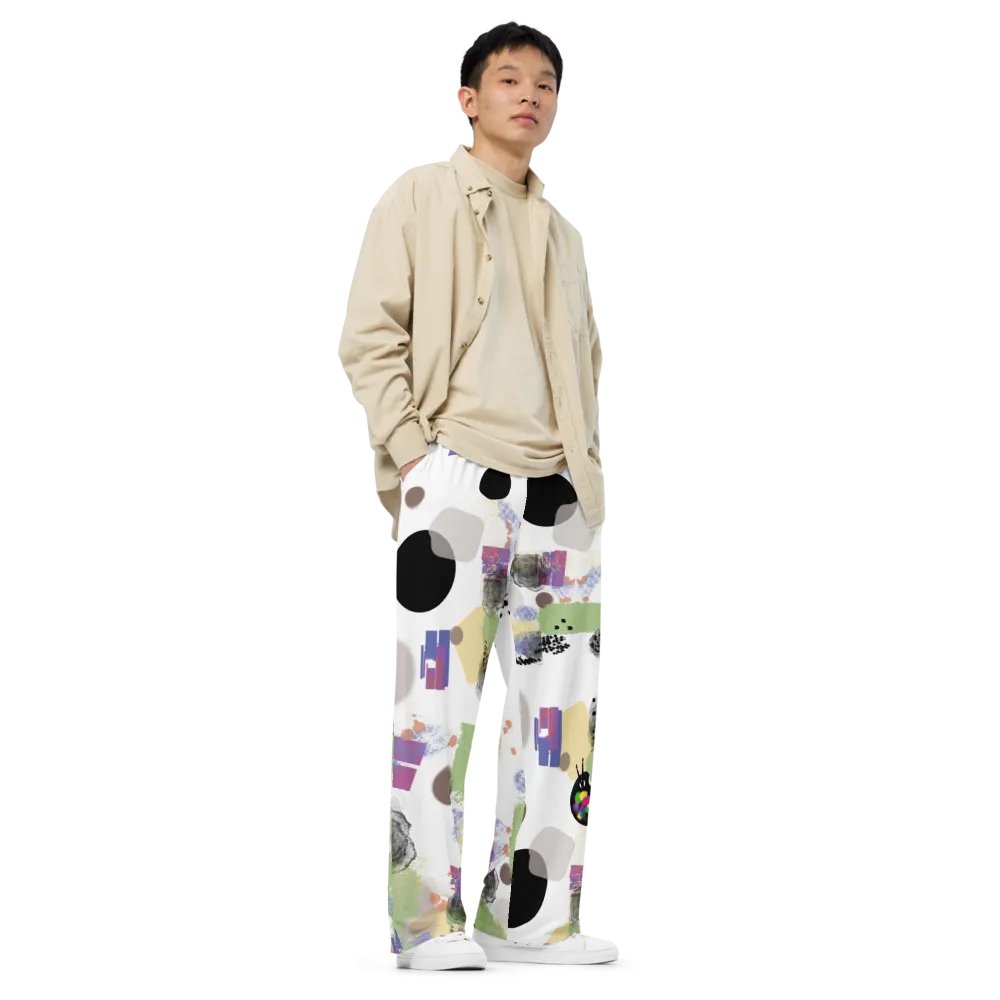AbstractWear 'Nice Neutral' Wide Unisex Pants product image (3)