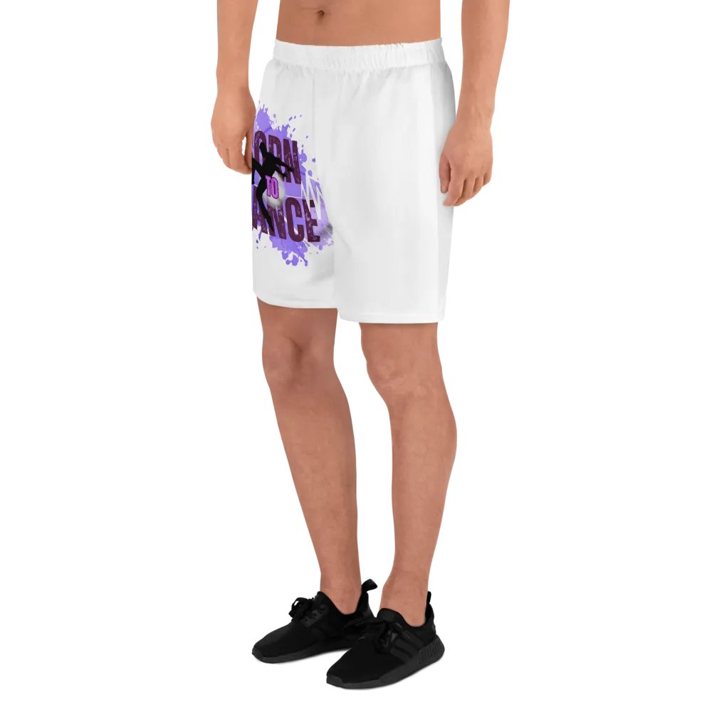 Born to Dance His Silhouette Splash Athletic Shorts product image (7)