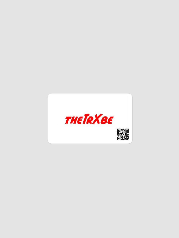 [#theTrXbeApparel] Bubble-free stickers product image (1)