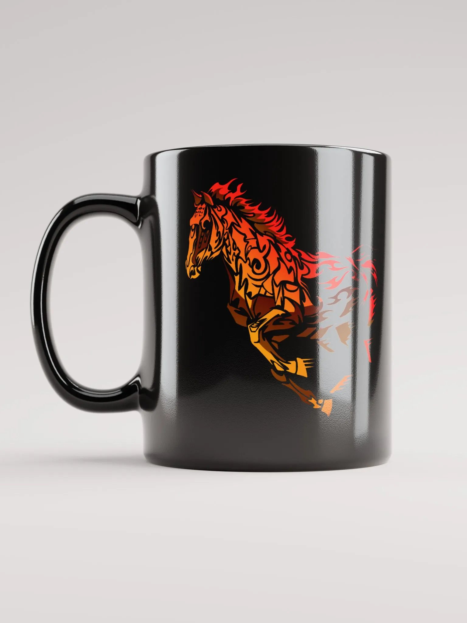 Flaming Tribal Horse - Mug product image (1)