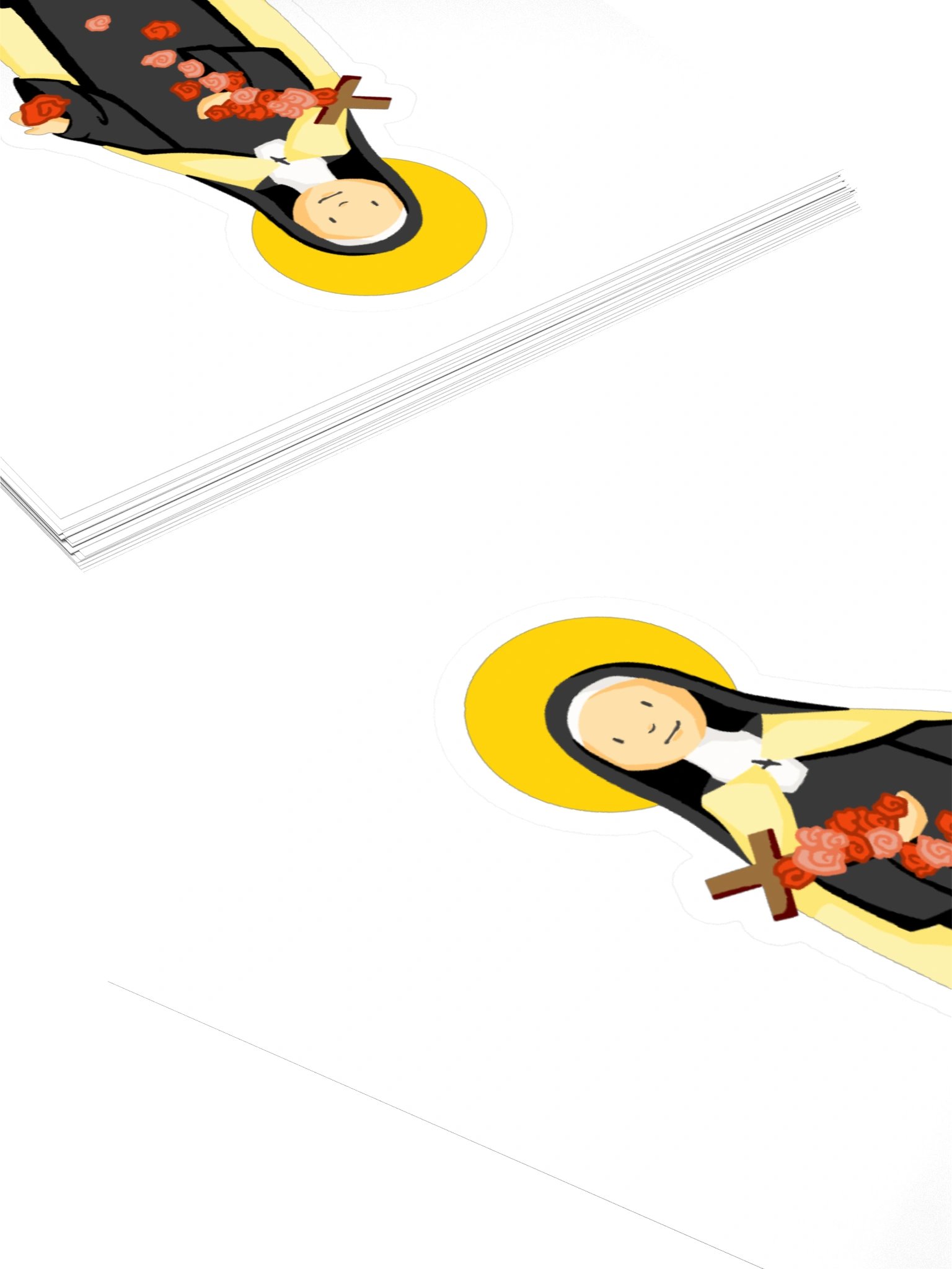 St. Therese of Lisieux - Individual Sticker - Special Fourthwall Launch Edition product image (4)