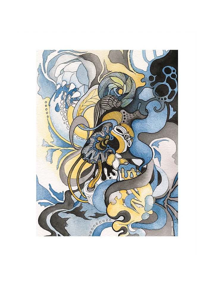 Waves - Original Art Print product image (1)