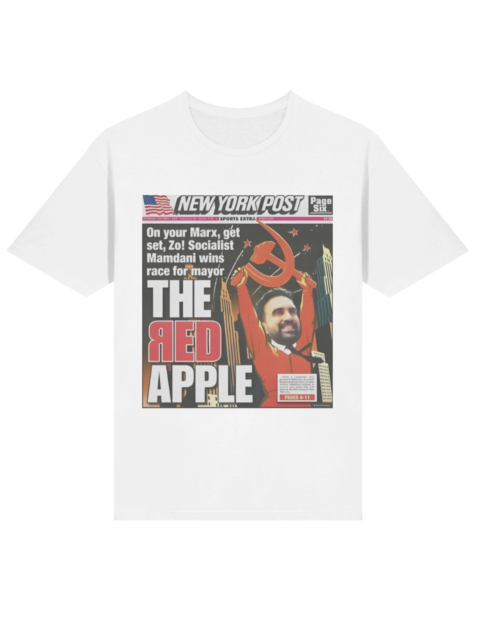 Zohran Mamdani For NYC Mayor Shirt product image (2)