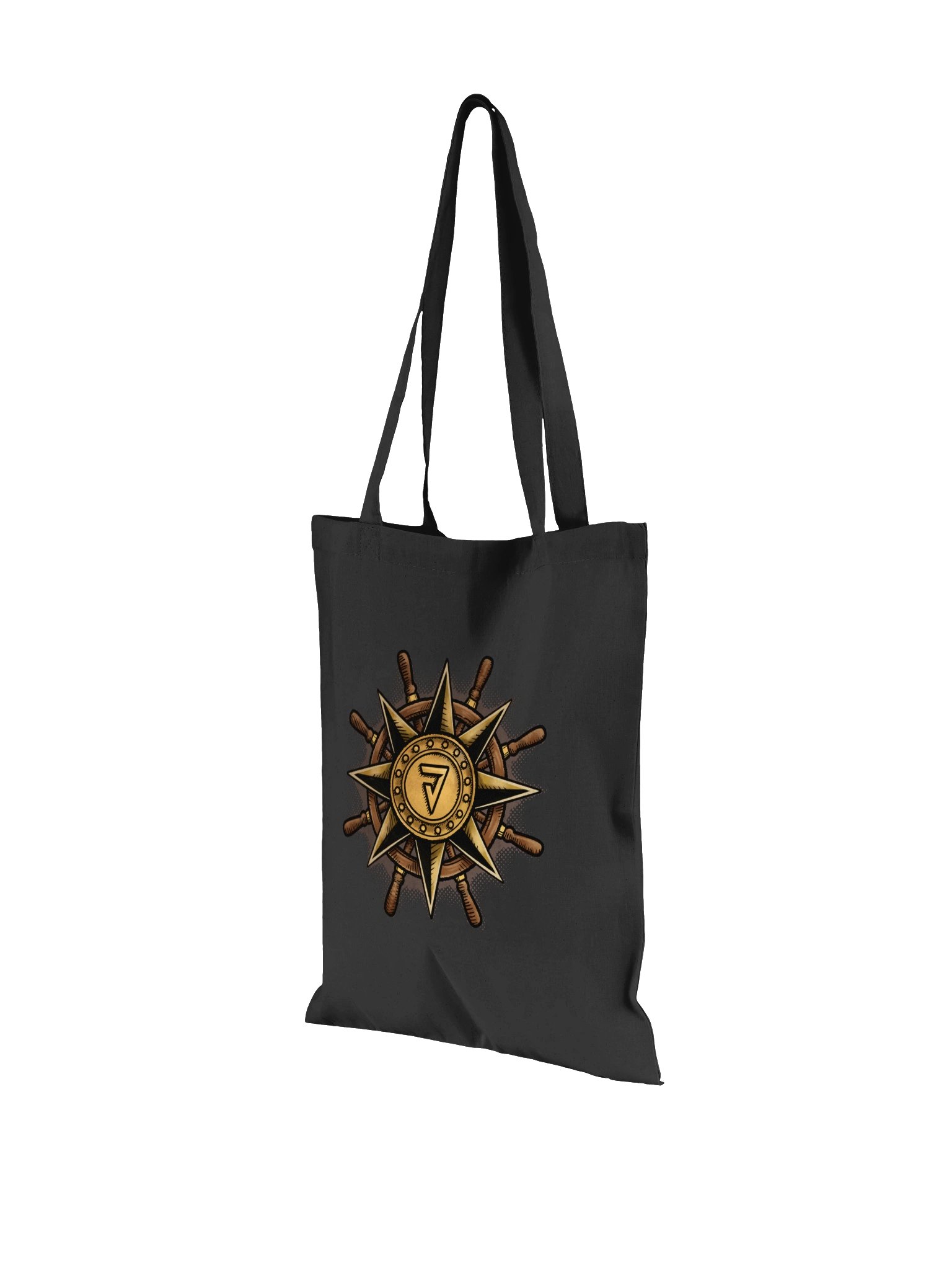 Jevination Compass Rose Tote Bag product image (2)