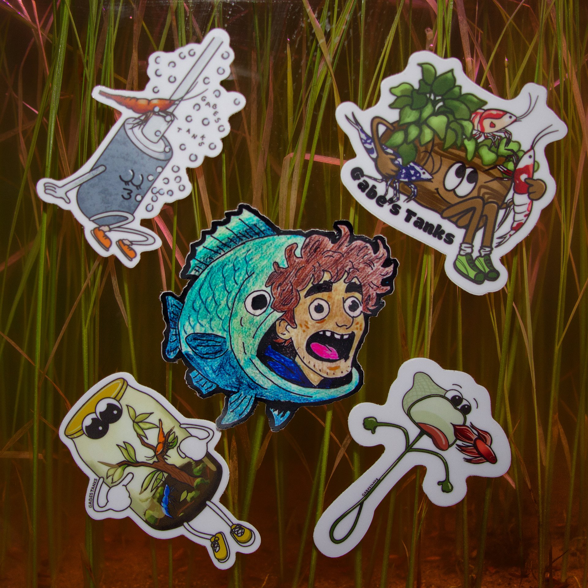 All 5 Stickers! product image (1)