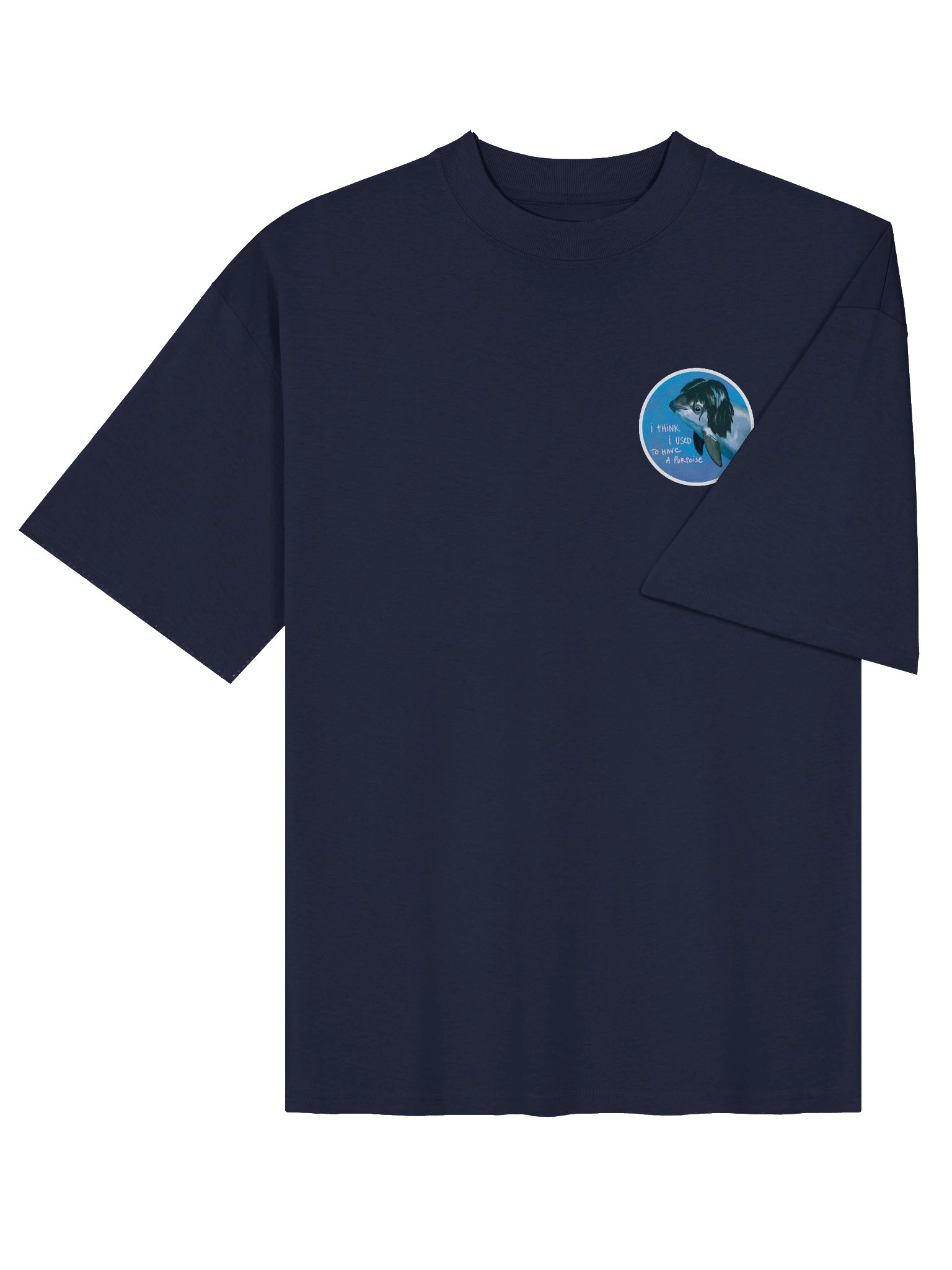 i think i used to have a purpoise // oversized tee product image (4)