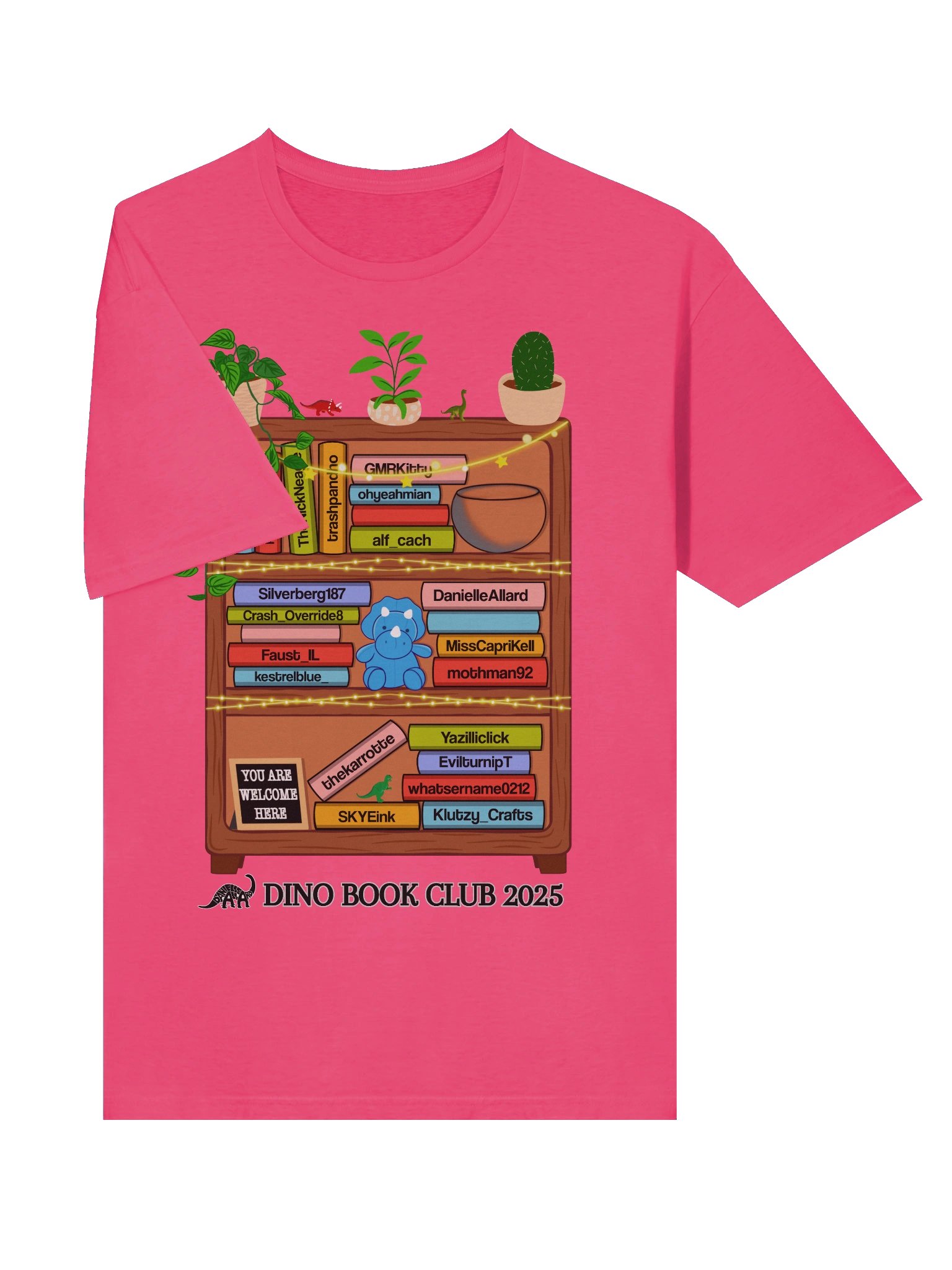 Dino Book Club 2025 Supersoft T-Shirt product image (3)
