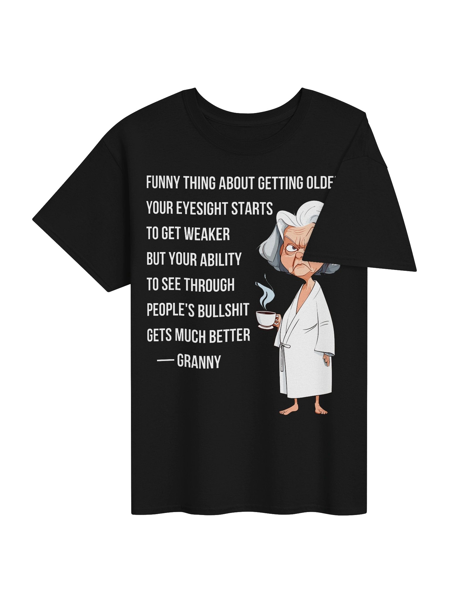 Granny Knows Best Funny Meme Tee product image (4)