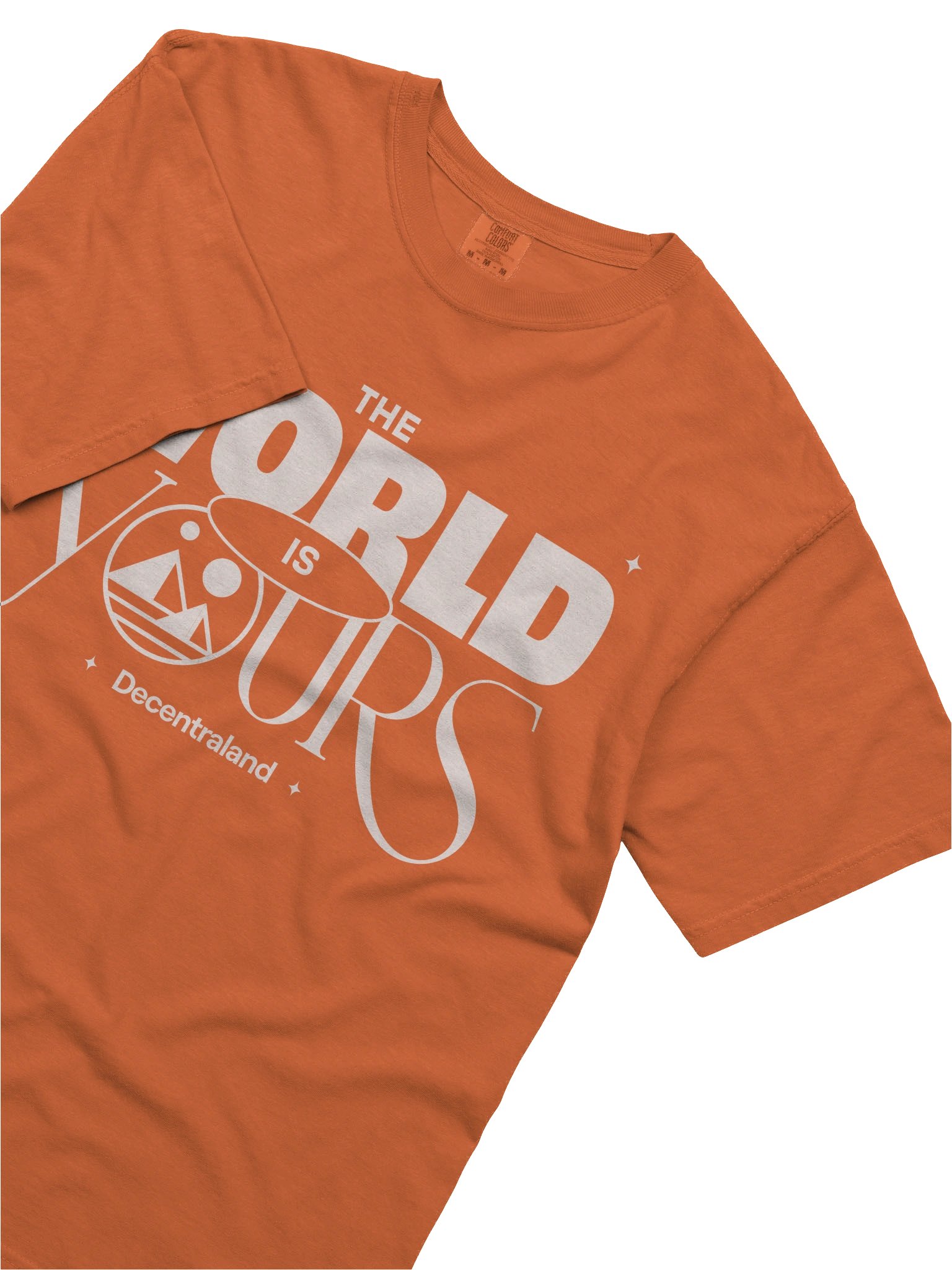 The World Is Yours T-Shirt – Orange product image (5)