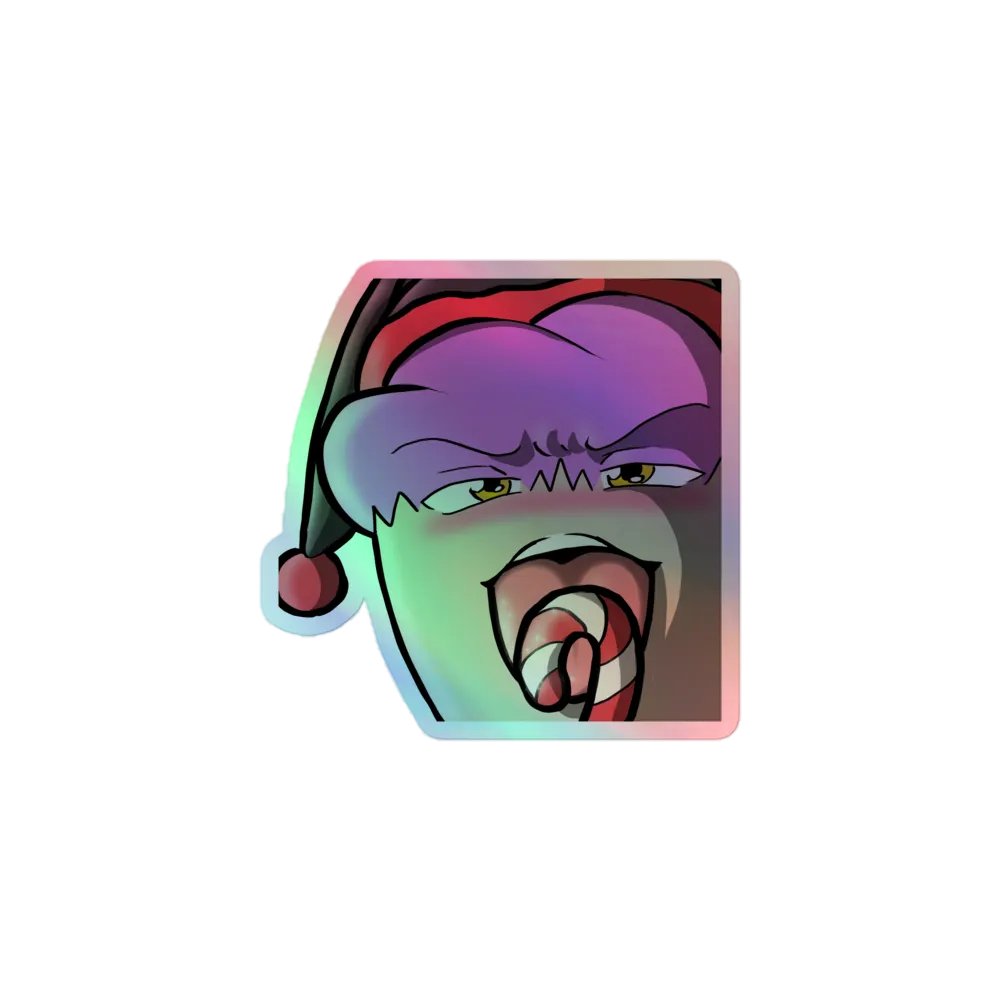 Shiny Plum Lick Sticker product image (1)