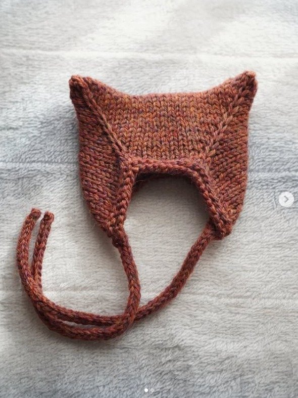 Knit Kitty Toy Hat Pattern product image (8)
