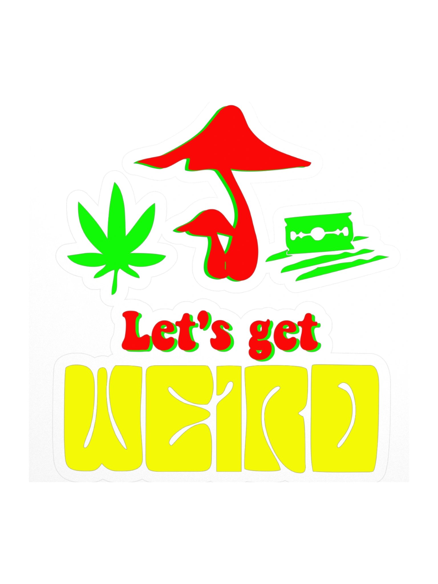 Weird & Wonderful Sticker product image (1)