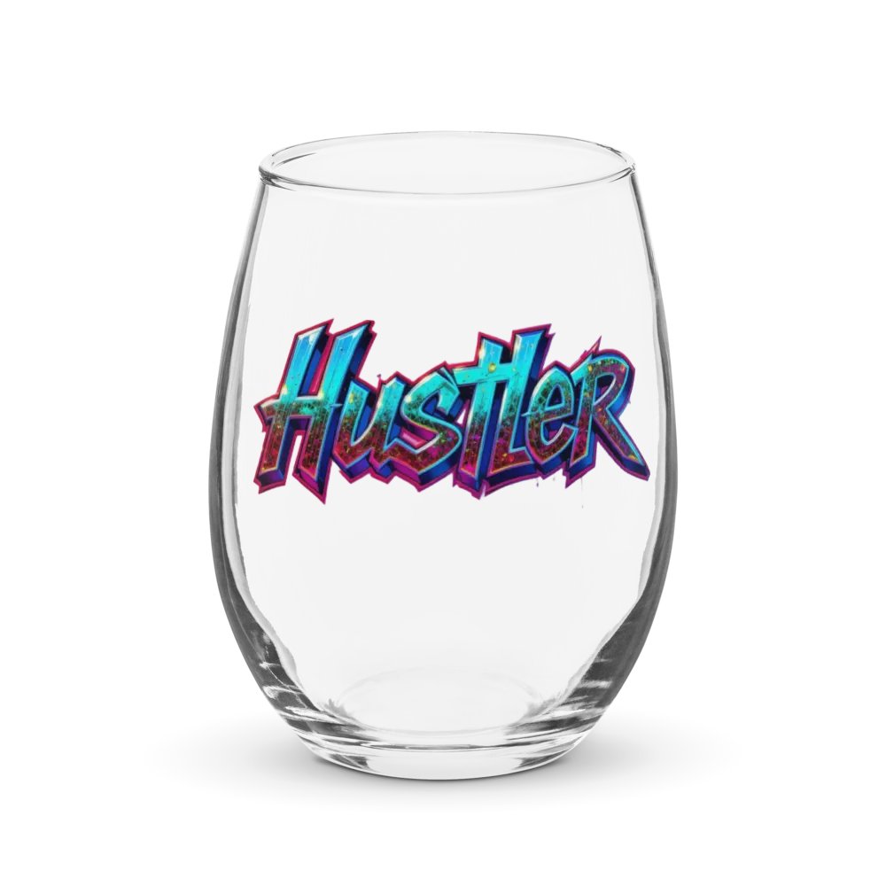 Dynamic Hustler Stemless Wine Glass product image (1)