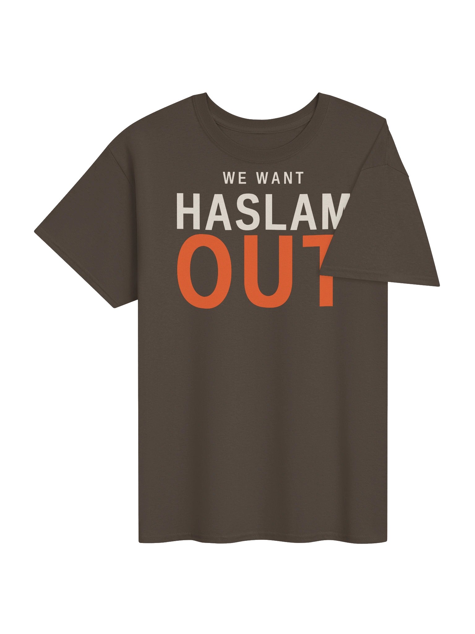 HASLAM OUT Tee - We Were Here First, We'll Be Here After product image (4)