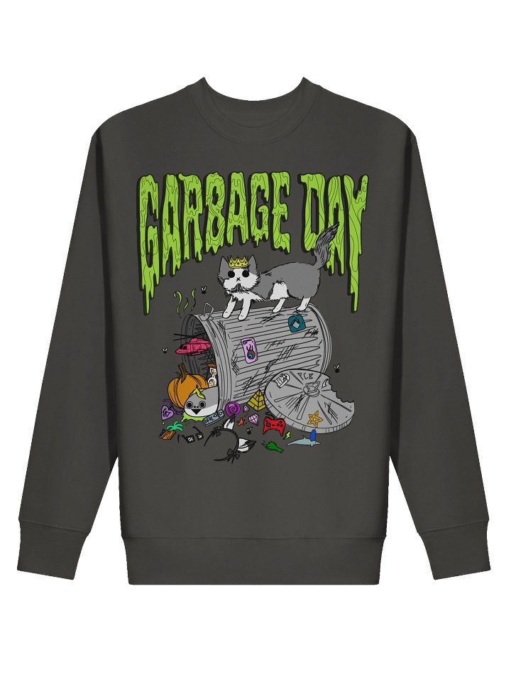 garbage day crew neck sweater product image (2)