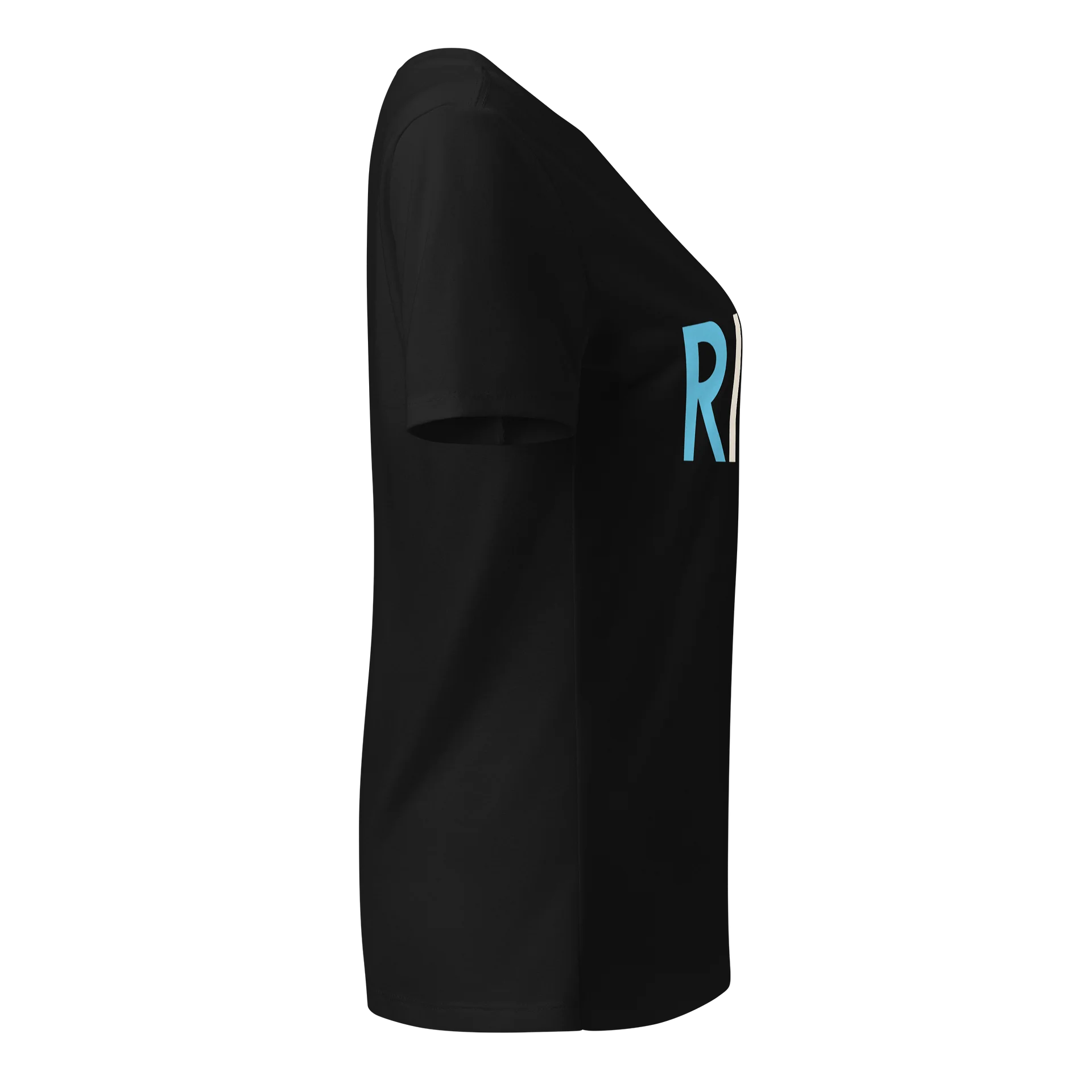 RIOT Glitch Graphic V-Neck Tee product image (3)