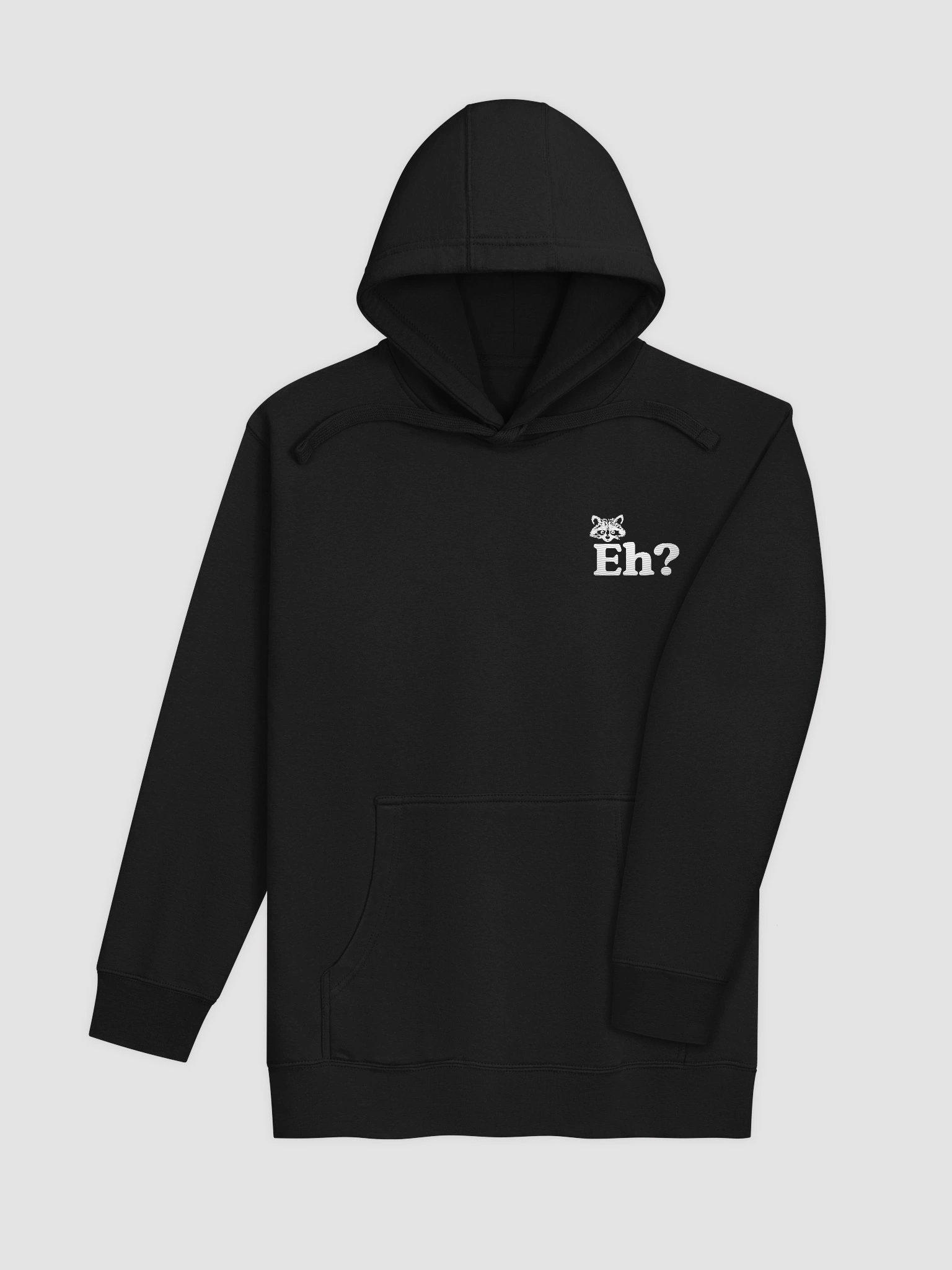 Eh? Raccoon Embroidered Hoodie product image (4)