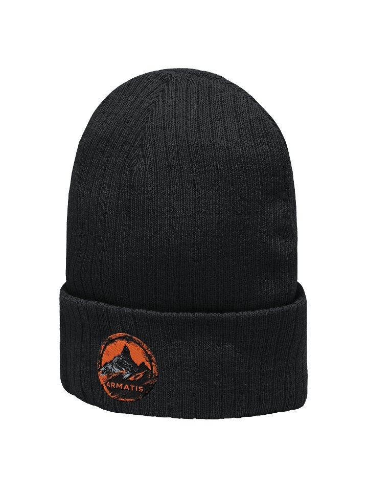 Armatis Mountains Ribbed Knit Beanie product image (9)