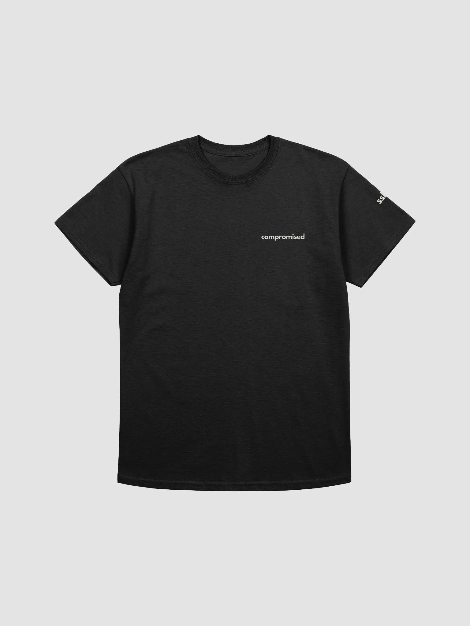 'Compromised' t-shirt by creator ssh. product image (1)