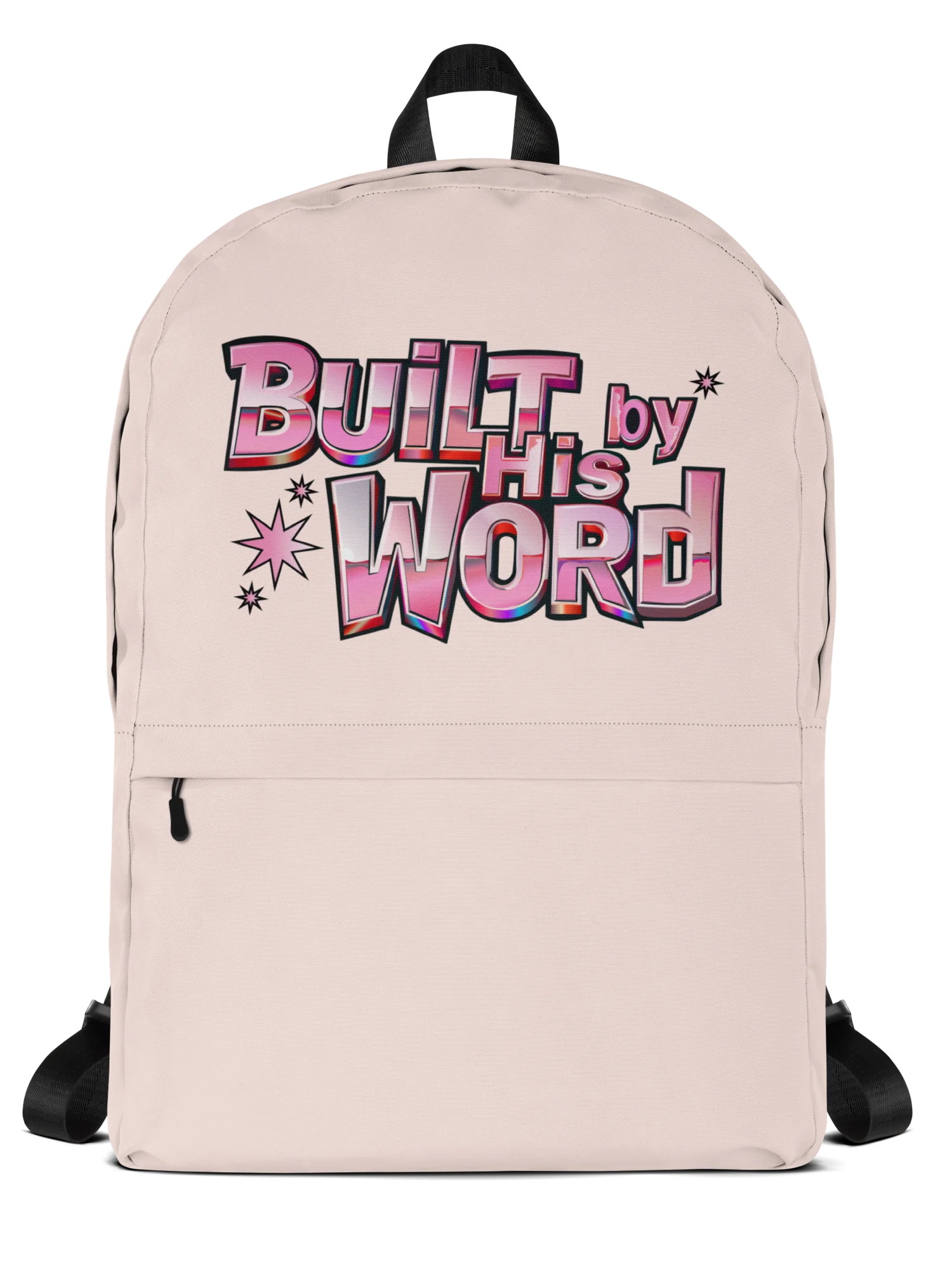 Built by His Word Backpack with Star Details product image (2)