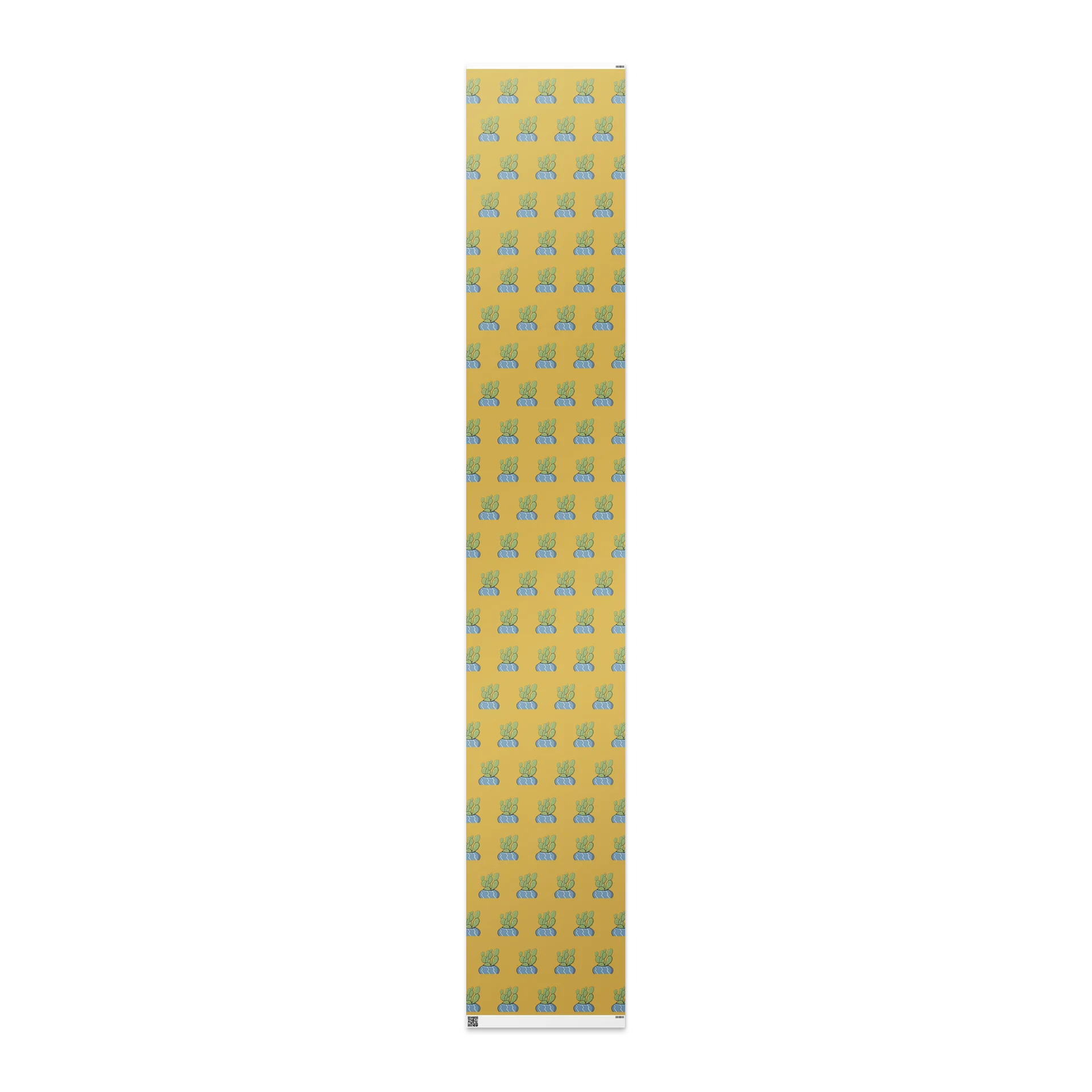 Bunny Cactus Bold Statement Pattern Wrapping Paper, Matte or Glossy Finish product image (3)