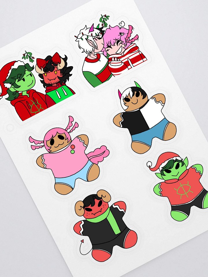 FANCLUB HOLIDAY STICKERS product image (1)