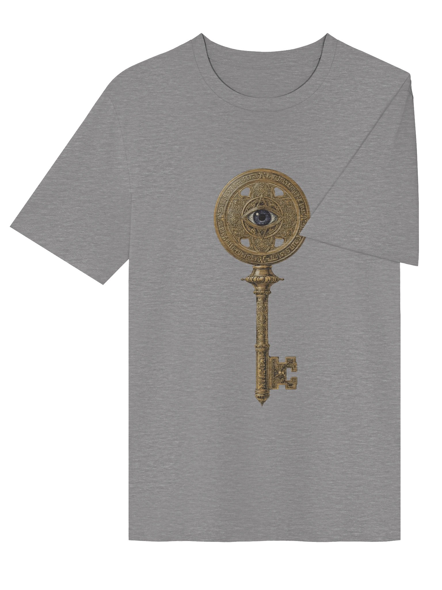 The Gatekeeper’s Key – Heather Grey Structural Edition (Front & Back Print) product image (4)