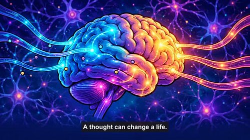 - What happens in your brain the moment a thought appears?
- Neurons combine inputs, fire signals, and exchange chemical mess...
