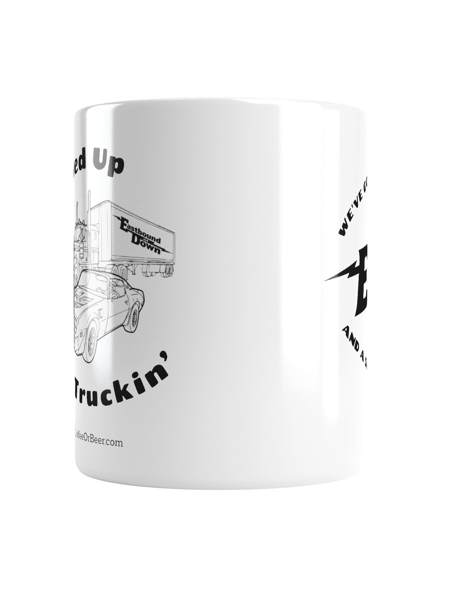 Eastbound & Down Long Way to Go Pint Glass product image (3)