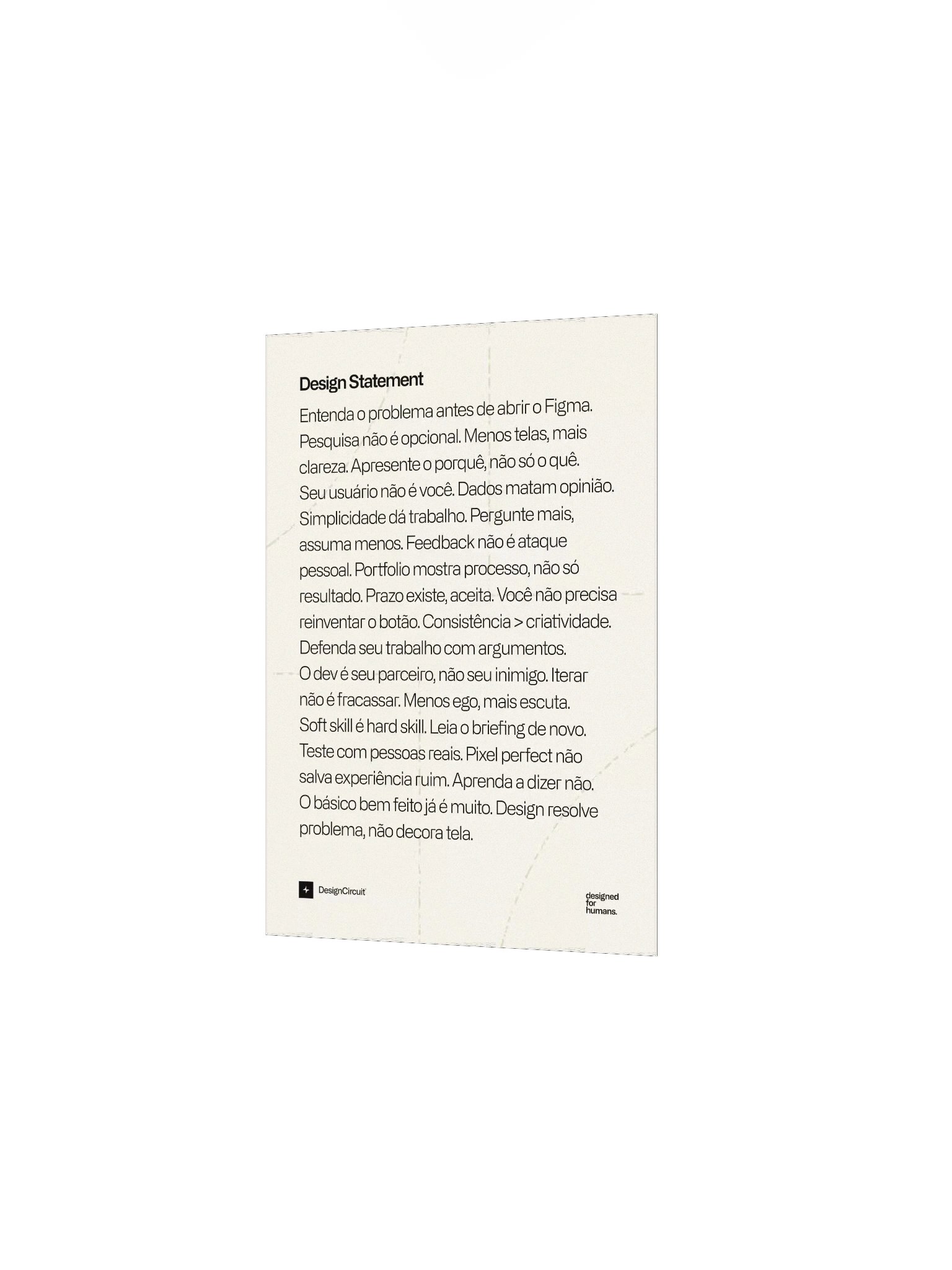 Design Statement Print product image (3)