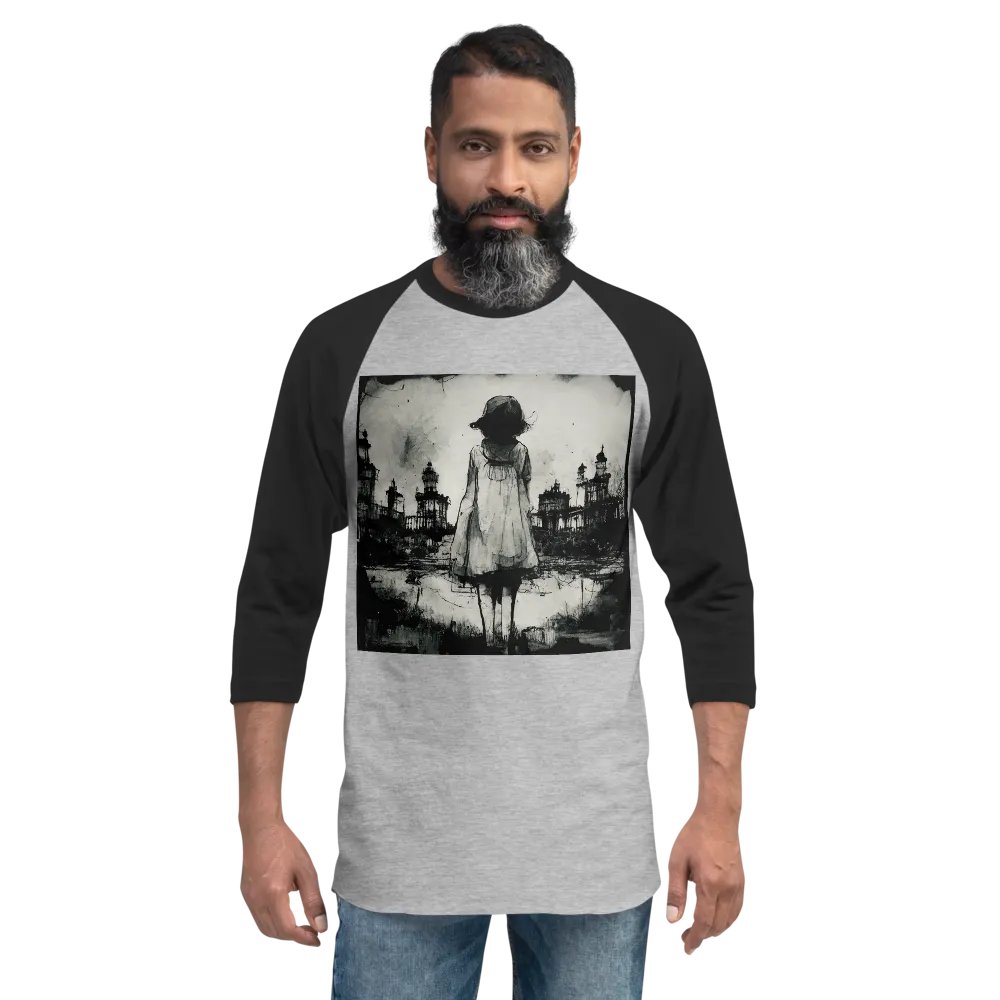 Shadowed Cityscape Raglan Tee product image (2)