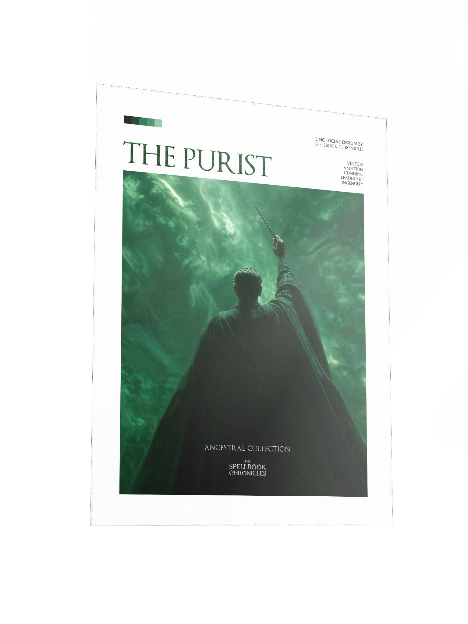 The Purist - Matte Paper Poster - Ancestral Collection | The Spellbook Shop