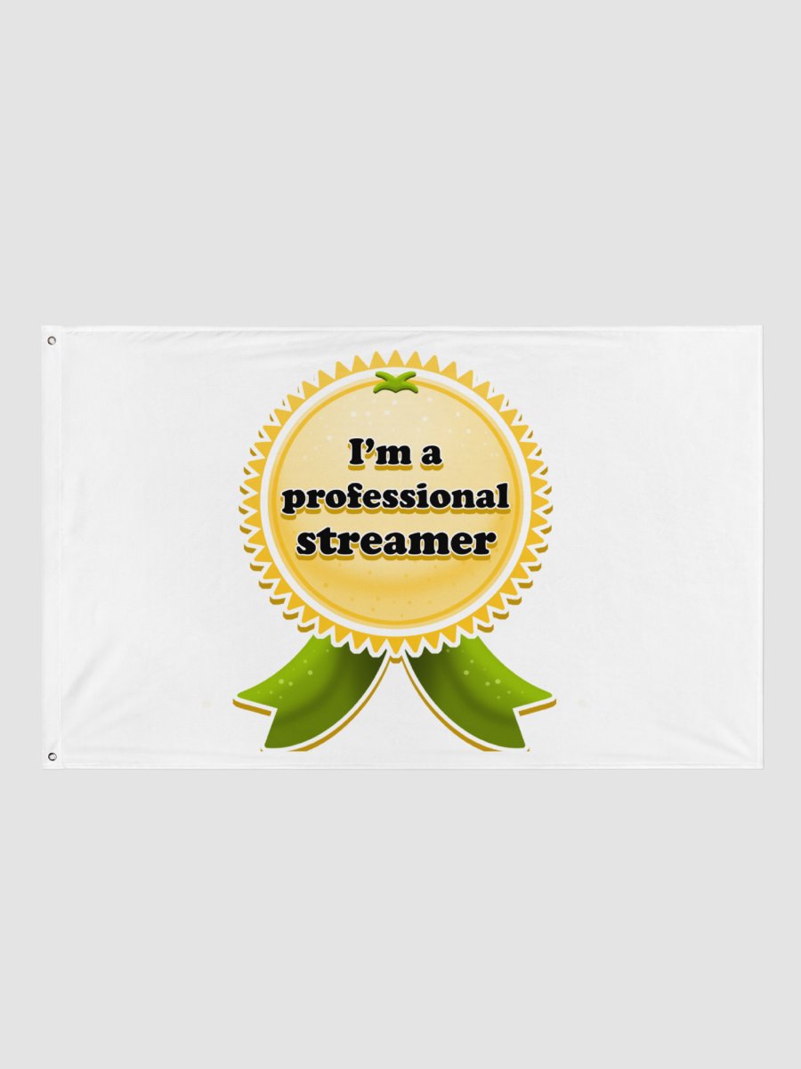 Professional Streamer All-Over Print Flag product image (1)