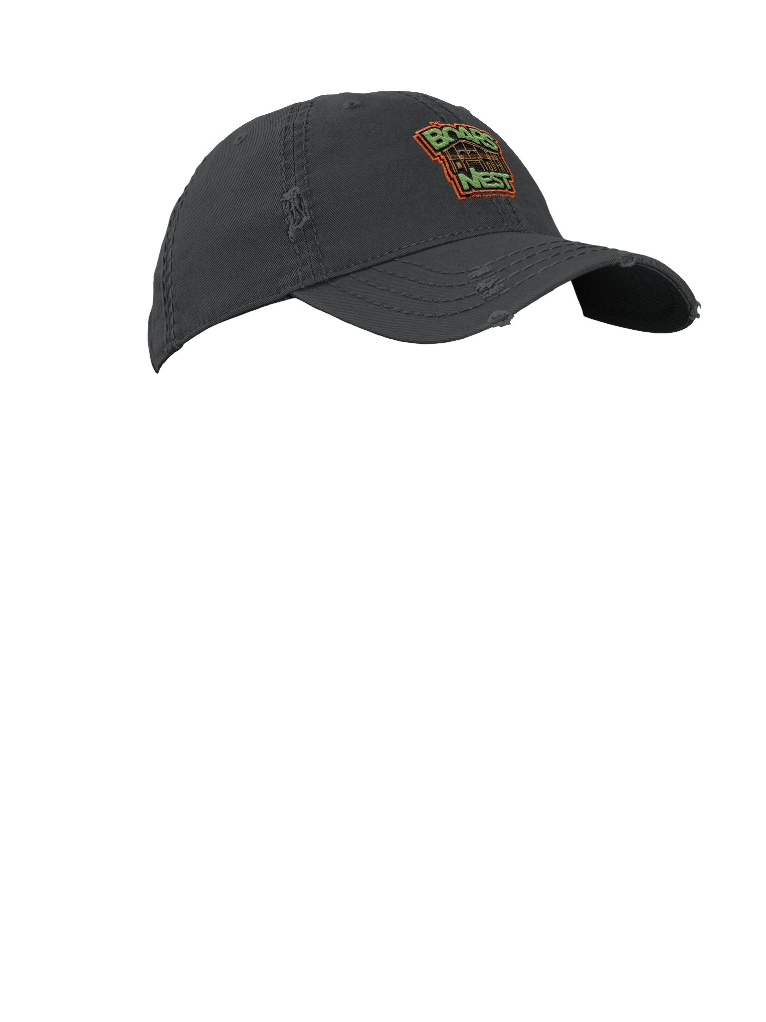 The Boars Nest Distressed Dad Hat product image (26)