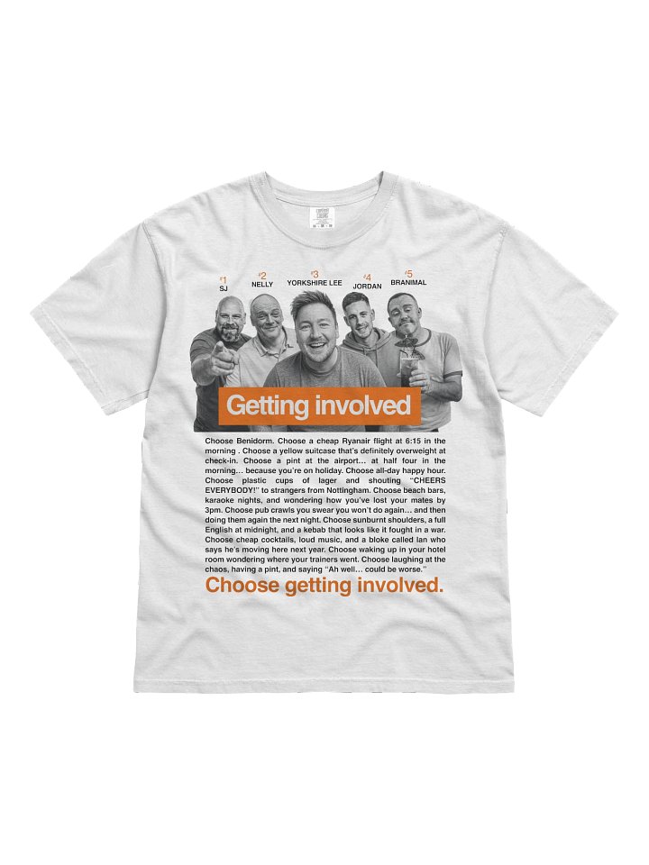 Getting Involved Comfort T-Shirt product image (1)