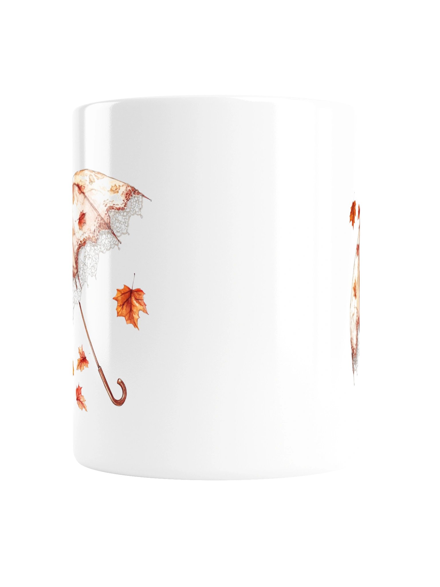 Golden Leaf Umbrella Mug — The Quiet Parlor Collection product image (3)