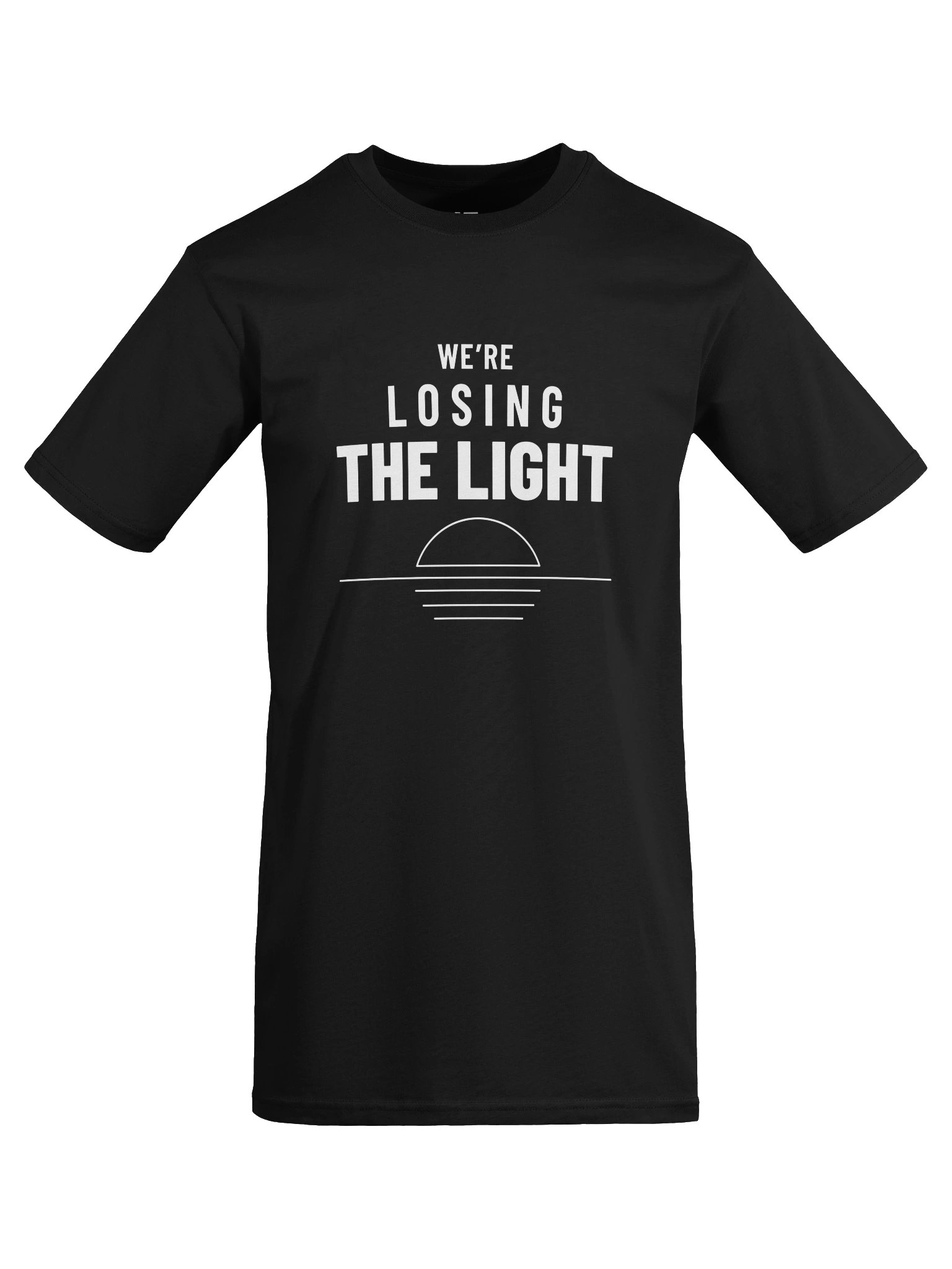 We’re Losing the Light | White Graphic Front product image (9)