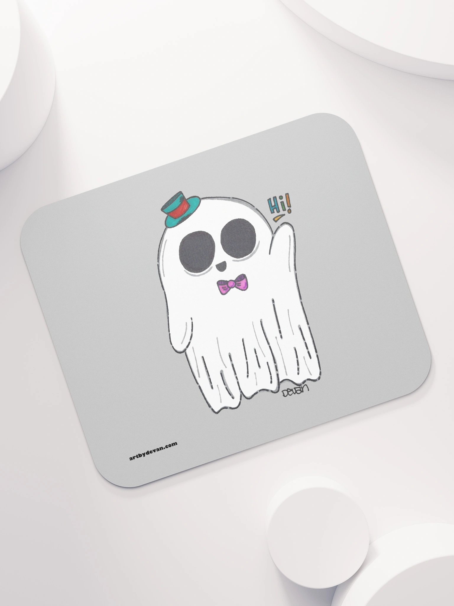 Fancy Ghost Mousepad product image (7)