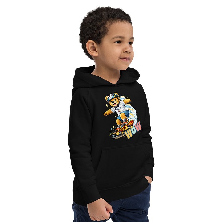 Bobzie Bear Skater Adventure Hoodie – Confidence in Motion product image (4)