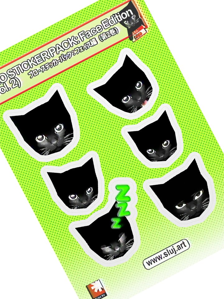 BRO STICKER PACK: Face Edition (Vol. 2) product image (1)