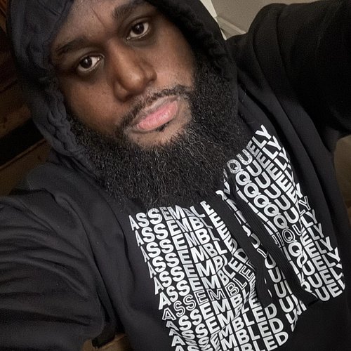 The menace himself lookin sharp in the Thank You Hoodie, Negative Version! Big ups @sflocka3 for the support, enjoy the hoodi...