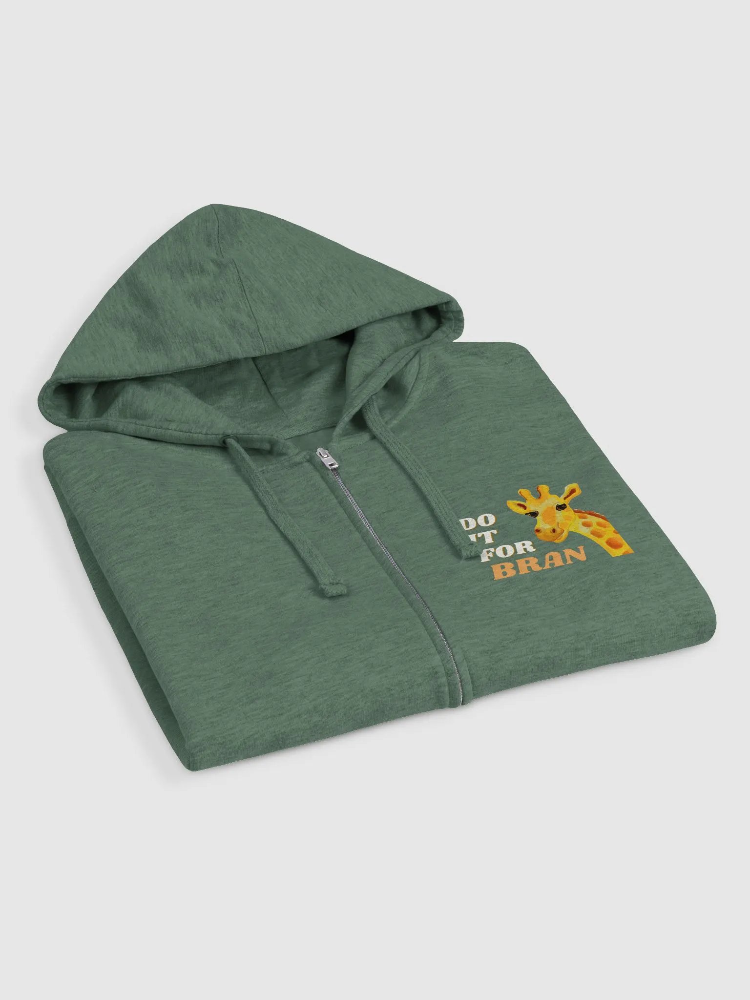 Do It For Bran Zip Up Hoodie product image (3)
