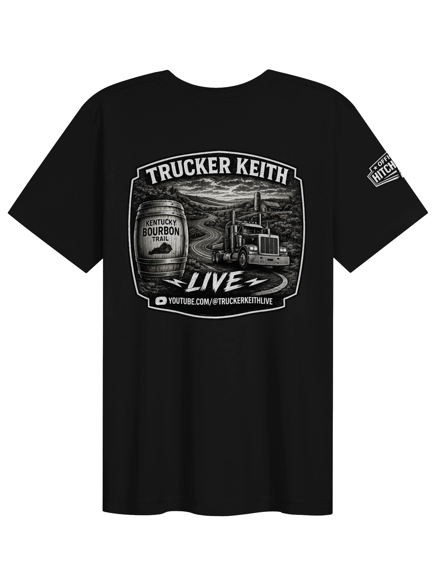 Trucker Keith Live White Badge Tee product image (19)